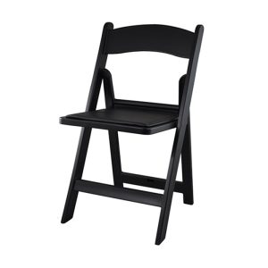 Black Resin Folding Chairs RC202B