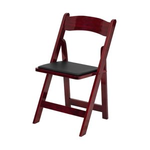 Mahogany Wood Folding Chairs WC201MAH