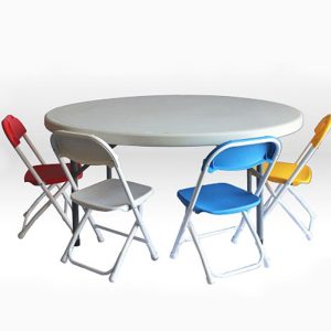 Kids Round Folding Tables KT402