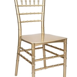 Gold Chiavari Chairs One Piece
